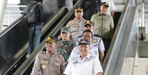 Kasdim 0507/Bekasi Bersama Forkopimda Kota Bekasi Inspeksi Kesiapan Jalur Angkutan Lebaran 1446 H/2925