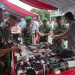 Korem 052/Wkr Meriahkan Bazar di Mabes TNI