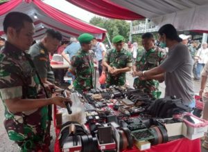 Korem 052/Wkr Meriahkan Bazar di Mabes TNI