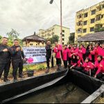 Komandan Batalyon D Pelopor Brimob Polda Metro Jaya Panen Ikan Lele dan Gelar Buka Puasa Bersama Masyarakat