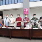 Kasdim 0507/Bekasi Hadiri Pemusnahan Barang Bukti Bersama Forkopimda