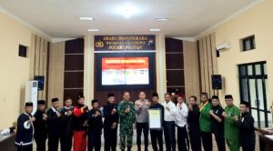 Polres Pacitan Gelar Deklarasi Damai Dengan IPSI Bersama Ketua Perguruan Silat