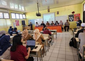 Wadanramil 02/Pondok Gede Hadiri Sosialisasi SPMB SMA/SMK/SLB Jawa Barat 2025 di Jatisampurna
