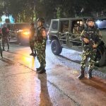 Koramil 03/Ps. Rebo – Ciracas Gelar Patroli Malam Dengan Menggunakan Mobil Maung, Jaga Keamanan Wilayah Jakarta Timur