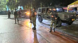 Koramil 03/Ps. Rebo – Ciracas Gelar Patroli Malam Dengan Menggunakan Mobil Maung, Jaga Keamanan Wilayah Jakarta Timur