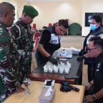Wujudkan Prajurit Bersih Narkoba, Kodim 0502/JU Gelar Tes Urine P4GN Semester I TA 2025