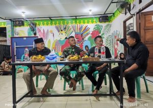 Babinsa Koramil 08/Duren Sawit Monitoring Pembukaan Turnamen Badminton Anak-anak di Pondok Kopi
