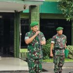 Dandim 0502/JU Pimpin Apel Pagi dan Jam Komandan, Lanjutkan Pemeriksaan Randis dan Handphone Terkait Maraknya Judol