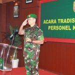 Dandim 0501/JP Pimpin Korps Raport Penerimaan Perwira Baru