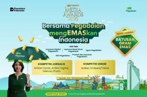 Pegadaian Media Awards Kembali Hadir, Siap-Siap Rebut Total Hadiah Ratusan Gram Emas !