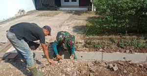 Satgas TMMD 125 Kodim 0507/Bekasi Genjot Pembangunan 10 Titik Drainase di Mustikasari
