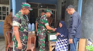 Senyum Bahagia Ibu Sani, Penerima Manfaat Rehab Rutilahu TMMD ke-125 Kodim 0507/Bekasi
