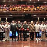 Danrem 052/Wkr Berikan Pelatihan Kepemimpinan Dasar kepada 1.000 Mahasiswa Baru UPH