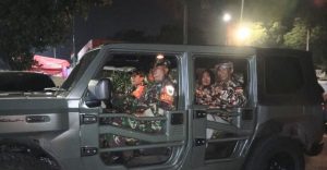 Kolaborasi Patroli/Siskamling Kodim 0505/JT dengan Komduk di Wilayah Cakung