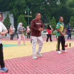 Dandim 0507/Bekasi, Walikota & Wakil Walikota Gelar Olahraga Bersama Forkopimda dan ASN Pemkot Bekasi