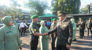 Kodim 0502/Jakarta Utara Gelar Upacara Hari Kesaktian Pancasila dan Pelantikan Kenaikan Pangkat Prajurit