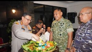 Forkopimko Jakarta Utara Hadiri Syukuran HUT ke-80 TNI di Kodim 0502/JU
