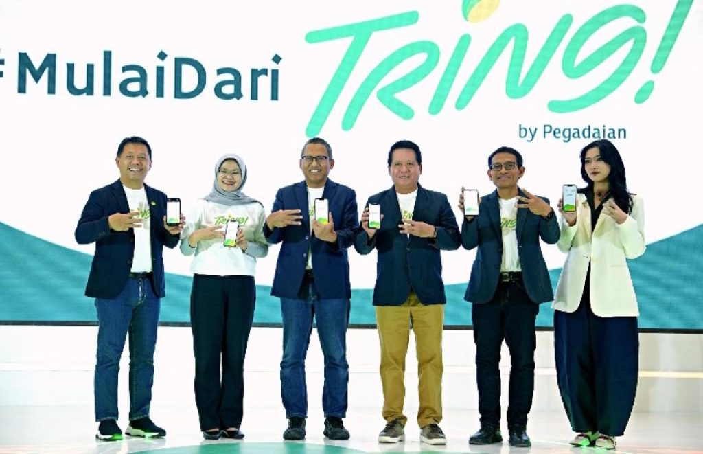 Pegadaian Luncurkan Tring! Super Apps, Revolusi Layanan Gadai dan Investasi Emas