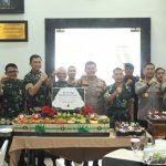 Danrem 052/Wkr Sambut Kunjungan Kapolres Tangerang Raya di HUT ke-80 TNI
