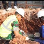 TNI dan Pemkot Jakut Letakkan Batu Pertama Koperasi Merah Putih