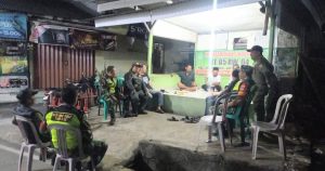 Koramil 04/Jatiasih Gelar Patroli Humanis Bersama Warga