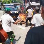Terduga Pencuri Motor di Surabaya Terbakar Saat Diamankan Warga, Polisi Ingatkan Bahaya Main Hakim Sendiri