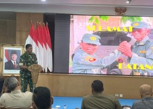 Kodim 0502/Jakarta Utara Hadiri Rakor Pemberdayaan Satlinmas Kota Administrasi Jakarta Utara Tahun 2025