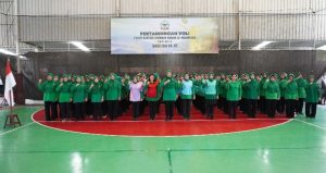 Persit Kartika Chandra Kirana Kodim 0502/Jakarta Utara Gelar Pertandingan Bola Voli Daring Peringati Hari Ibu ke-97