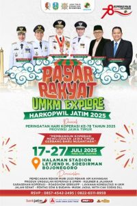 Kabupaten Bojonegoro Menjadi Tuan Rumah Hari Koperasi Ke-78 Provinsi Jatim