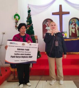 Penghujung Tahun 2024, Askrindo Berbagi Peduli ke Penyandang Disabilitas PK Hephata