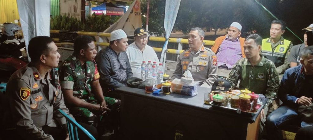 Kombes Pol Komarudin Cek Pos Pantau Ramadhan di Wilayah Jakpus