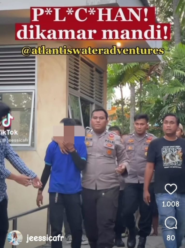 Oknum Karyawan Tenant di Atlantis Water Adventure Ancol Rekam Diam-Diam Pengunjung di Toilet Wanita