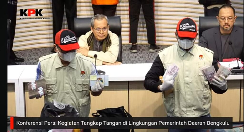 KPK Tetapkan Gubernur Bengkulu Rohidin Mersyah Sebagai Tersangka Pemerasan dan Gratifikasi