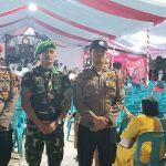 Polres Toba Bersama TNI Gelar Pengamanan Ibadah Malam Tahun Baru di Gereja