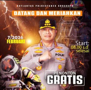 Solusi Cerdas Tekan Balap Liar, King of Drag Kapolrestabes Surabaya Cup 2026 Gebrak Sirkuit GBT