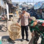 Sinergi Tiga Pilar Surabaya: Kerja Bakti Massal di Pasar Lakarsantri