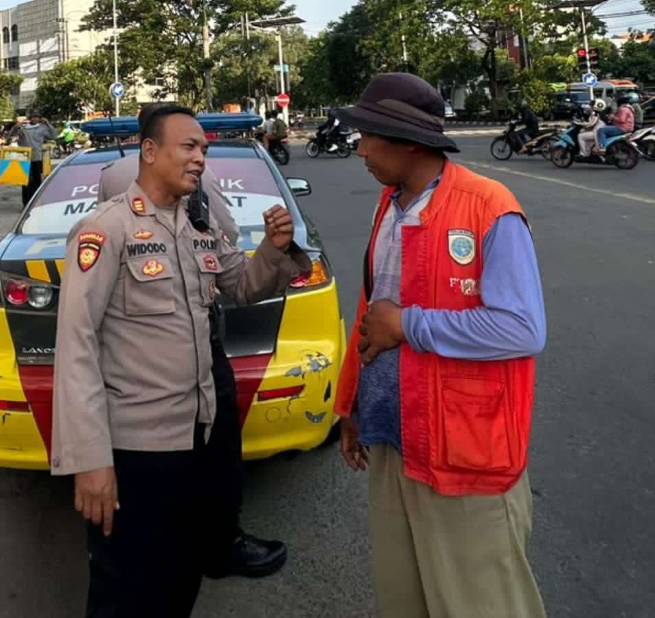 Berantas Pungli, Polsek Bubutan Surabaya Amankan Jukir Ilegal di Kawasan Jalan Dupak