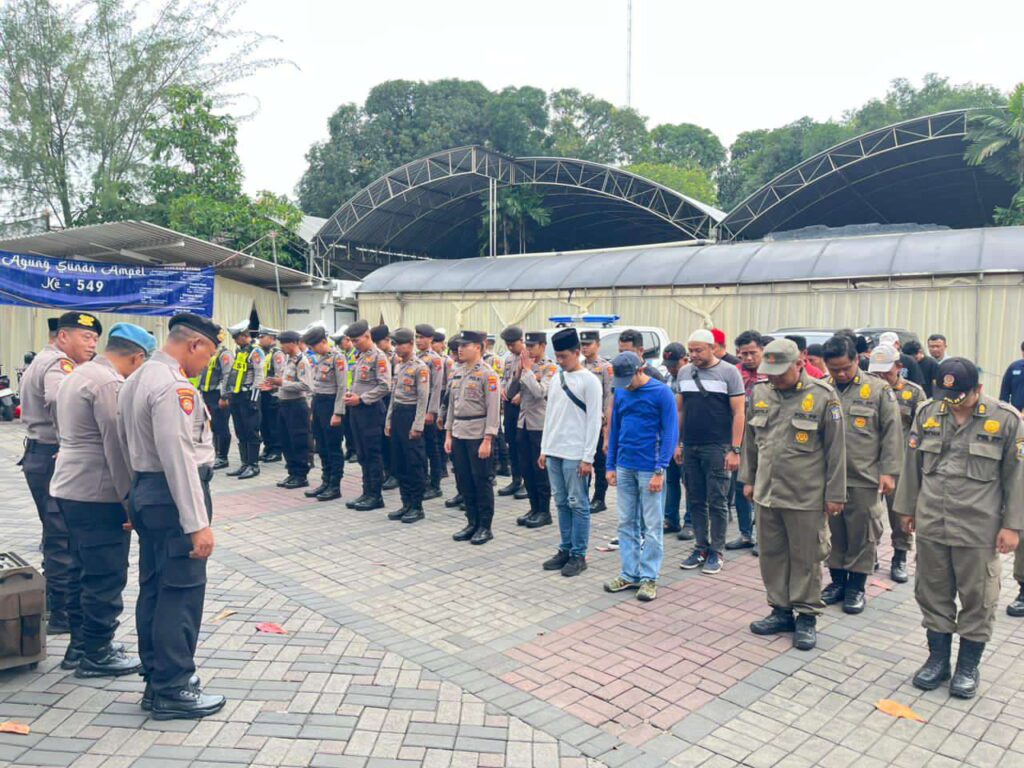 Haul Agung Sunan Ampel ke-549: Polres Tanjung Perak Siagakan 209 Personel