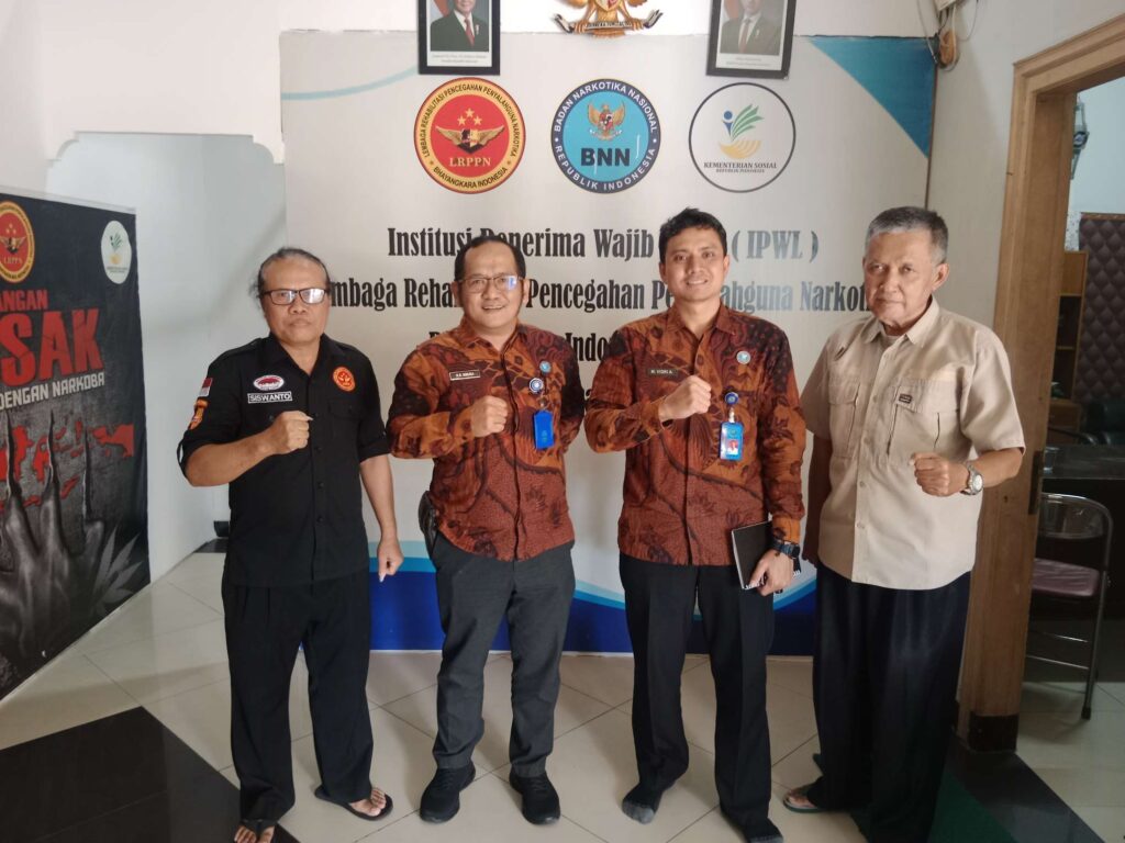 BNNK Surabaya Perkuat Sinergi Rehabilitasi Narkotika Bersama LRPPN Bhayangkara Indonesia