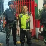 Koramil 04/Pulogadung Gelar Patroli/Siskamling Keliling Bersama Komduk, Wujudkan Rawamangun Aman dan Kondusif