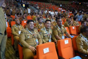 Perkuat Sinergi Nasional, Bupati Samosir Vandiko Gultom Kawal Program Prioritas Presiden Prabowo