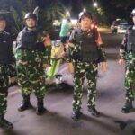 Ciptakan Lingkungan Kondusif, Koramil 07/Cipayung Gencarkan Patroli Siskamling Keliling