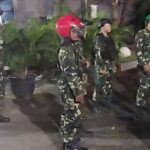 Jaga Keamanan Wilayah, Koramil 05/Kramatjati Gelar Patroli Siskamling Keliling