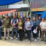 Polres Toba Bersama Instansi Terkait Sidak ke Pasar Balige, Pastikan Stok dan Harga Bahan Pokok Jelang Ramadhan Aman