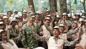 Upacara Pembukaan Persami KKRI Digelar di Buperta Karang Kitri