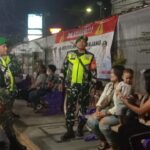 Babinsa Koramil Pondok Gede Gelar Patroli Gabungan Amankan Wilayah