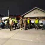Patroli Malam Gabungan Koramil 01/Kranji Bersama Satpol PP dan Linmas Intensifkan Pengamanan Wilayah Rawan