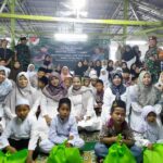 Ketua Persit KCK Ranting 7 Cakung Berbagi Kasih