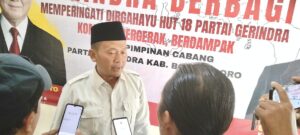 HUT ke-18 Partai Gerindra Bojonegoro: Santuni Ratusan Anak Yatim