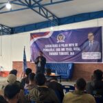 Perkuat Persatuan, Sabam Sinaga Gelar Sosialisasi Empat Pilar Kebangsaan di Tarutung